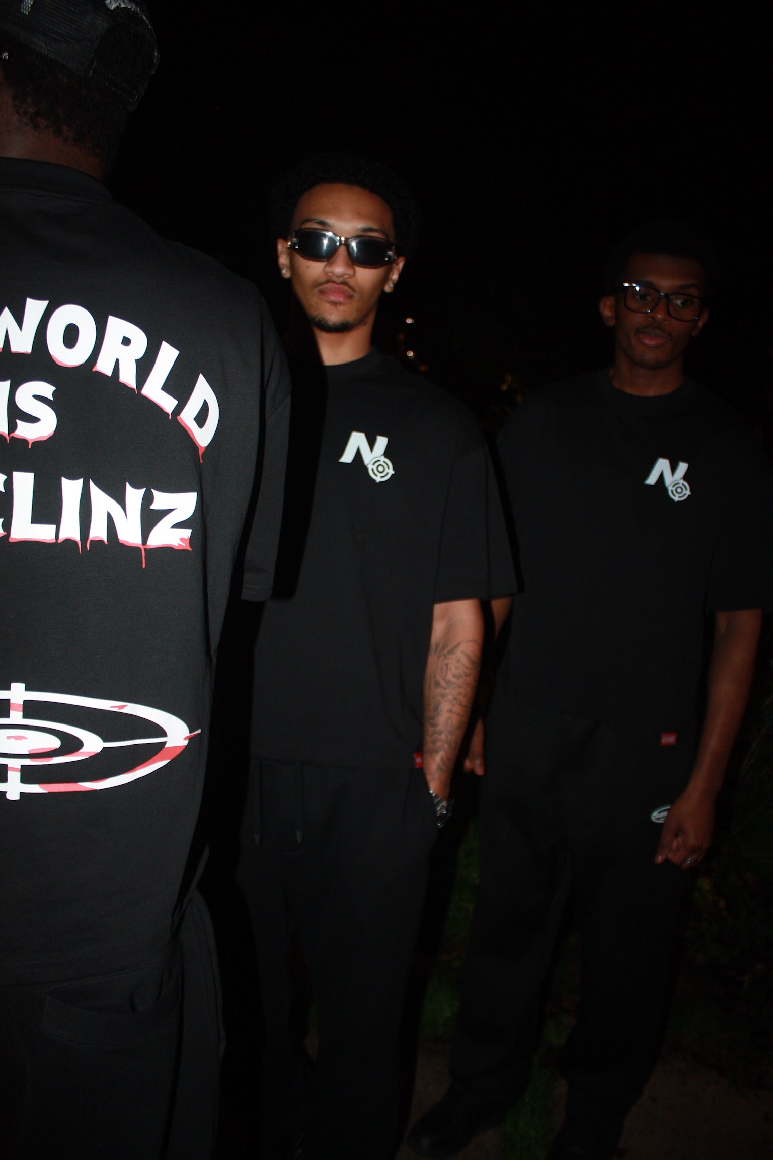 TWIN "The world is Noclinz" T-shirt Noir